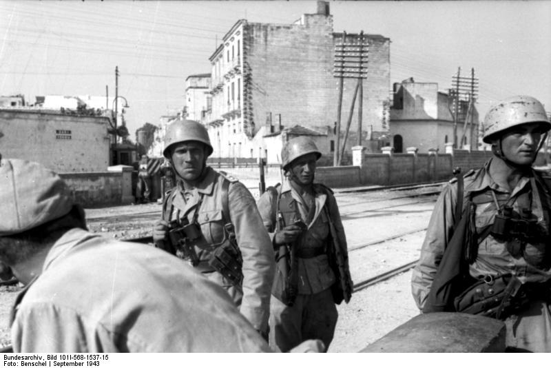 8 settembre 1943 i tedeschi a Roma